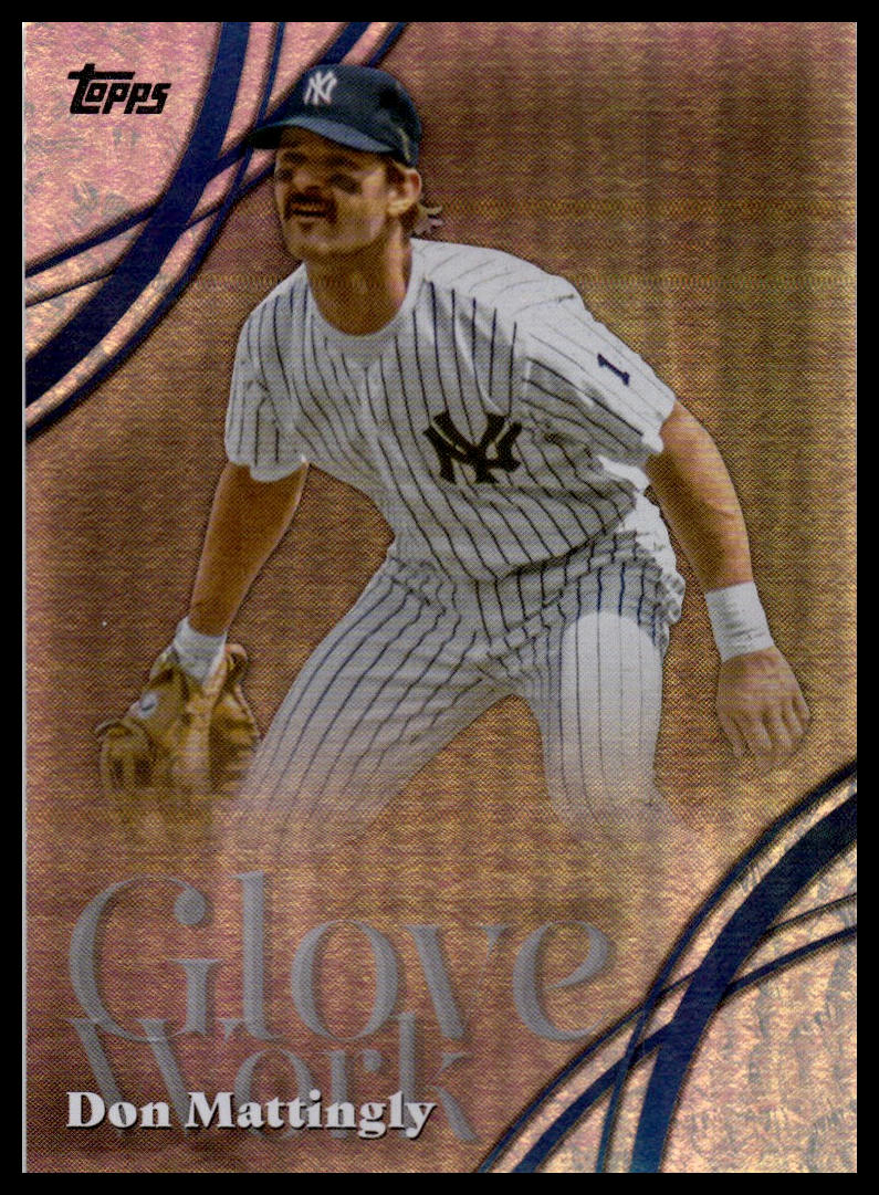2026 Topps #GW-45 Don Mattingly Glove Work