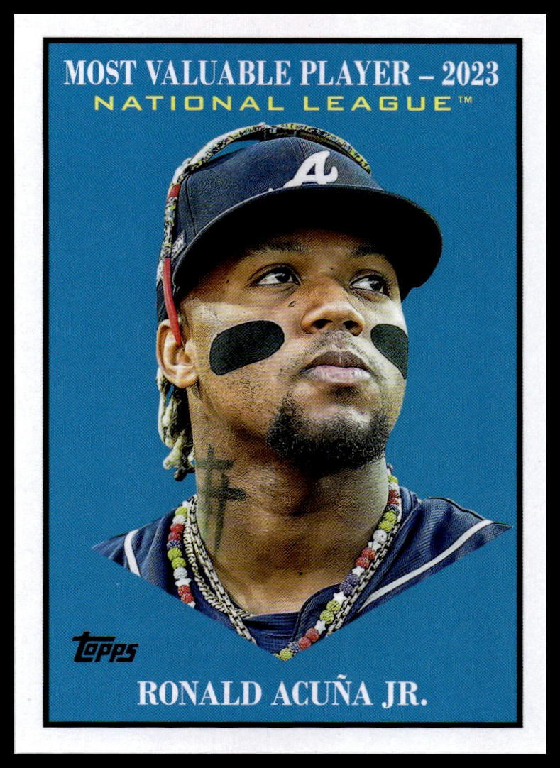 2025 Topps Update #MV-3 Ronald Acuña Jr. Most Valuable