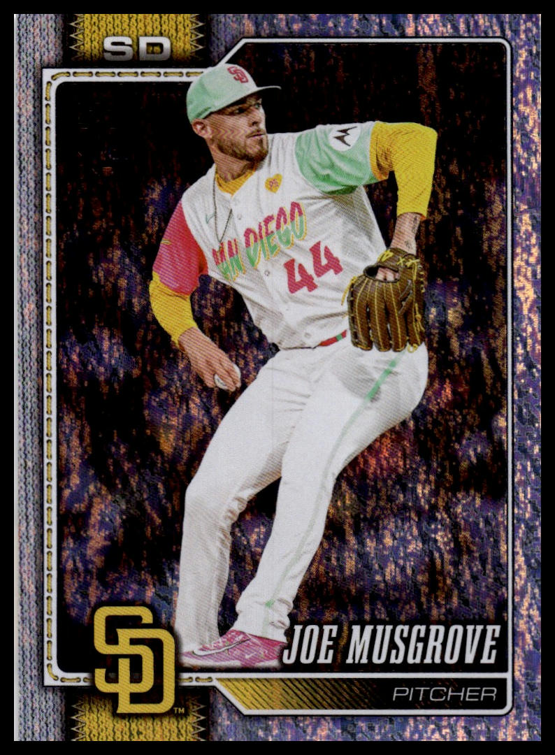 2026 Topps #636 Joe Musgrove Holo Foil