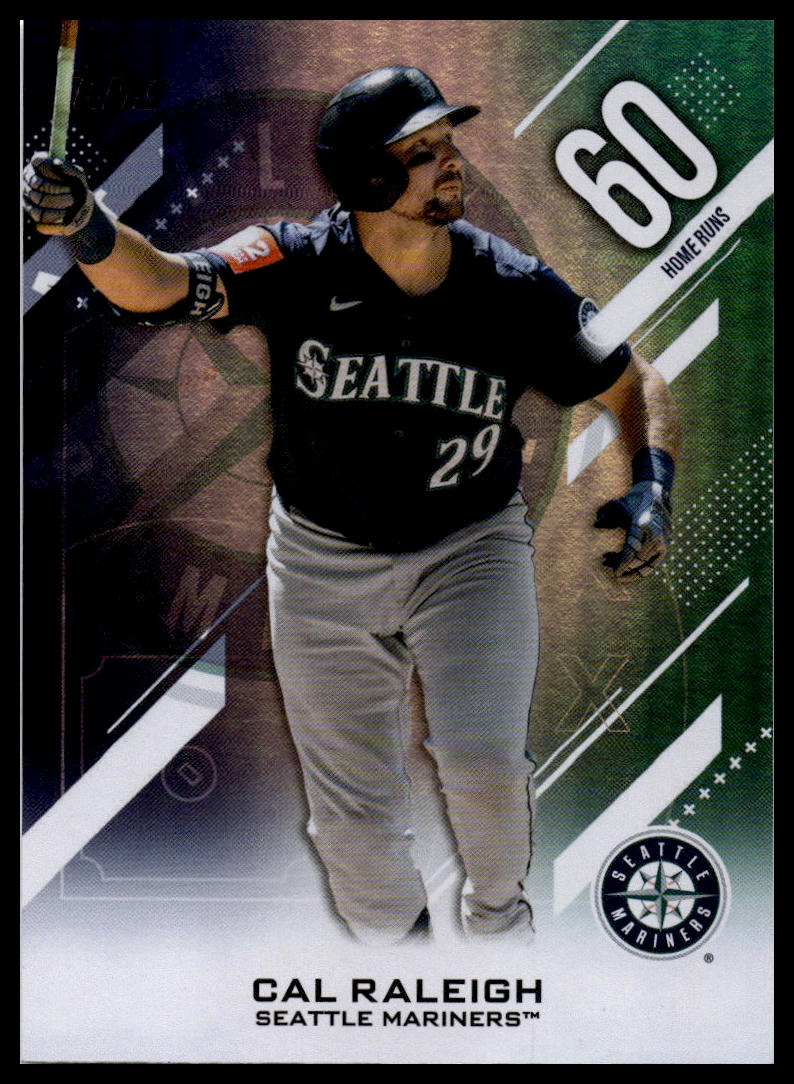 2026 Topps #CN-5 Cal Raleigh Crooked Numbers