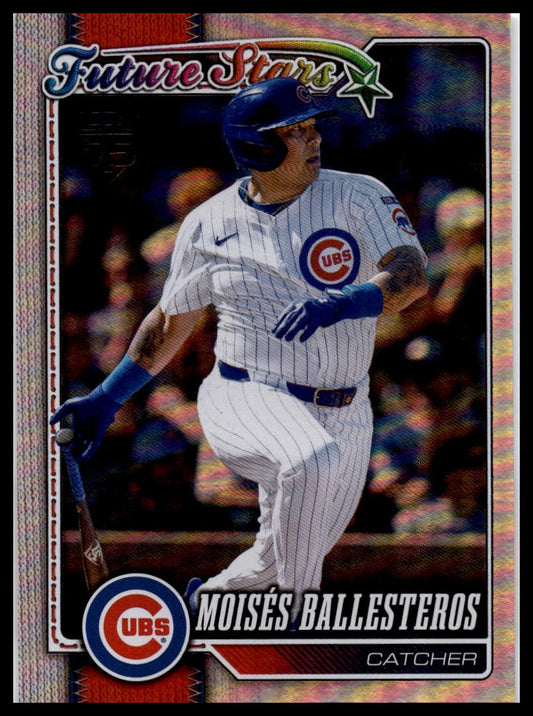 2026 Topps #584 Moisés Ballesteros Rainbow Foil
