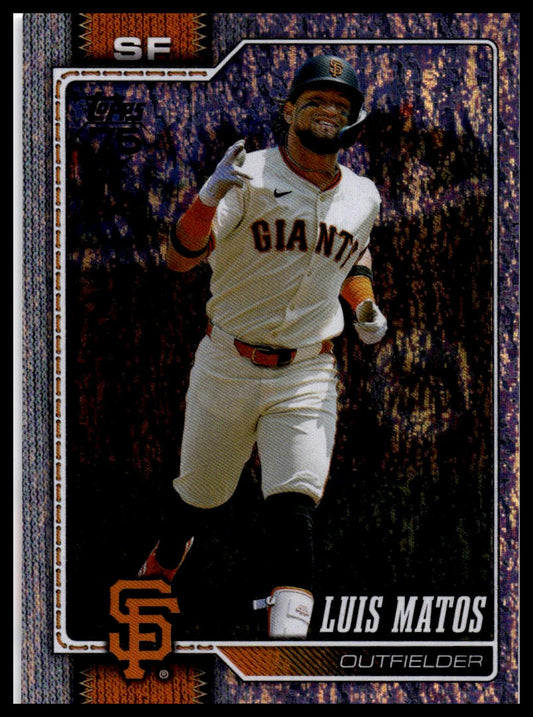 2026 Topps #693 Luis Matos Holo Foil
