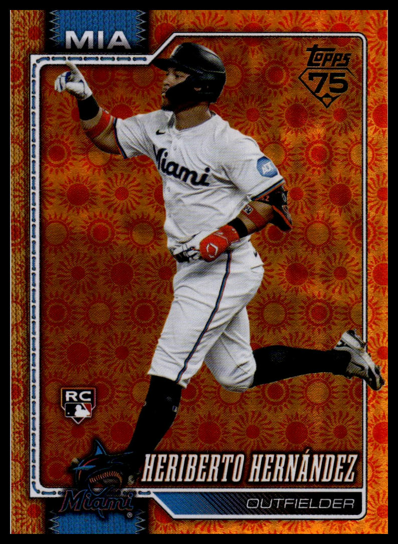 2026 Topps #578 Heriberto Hernández Holiday