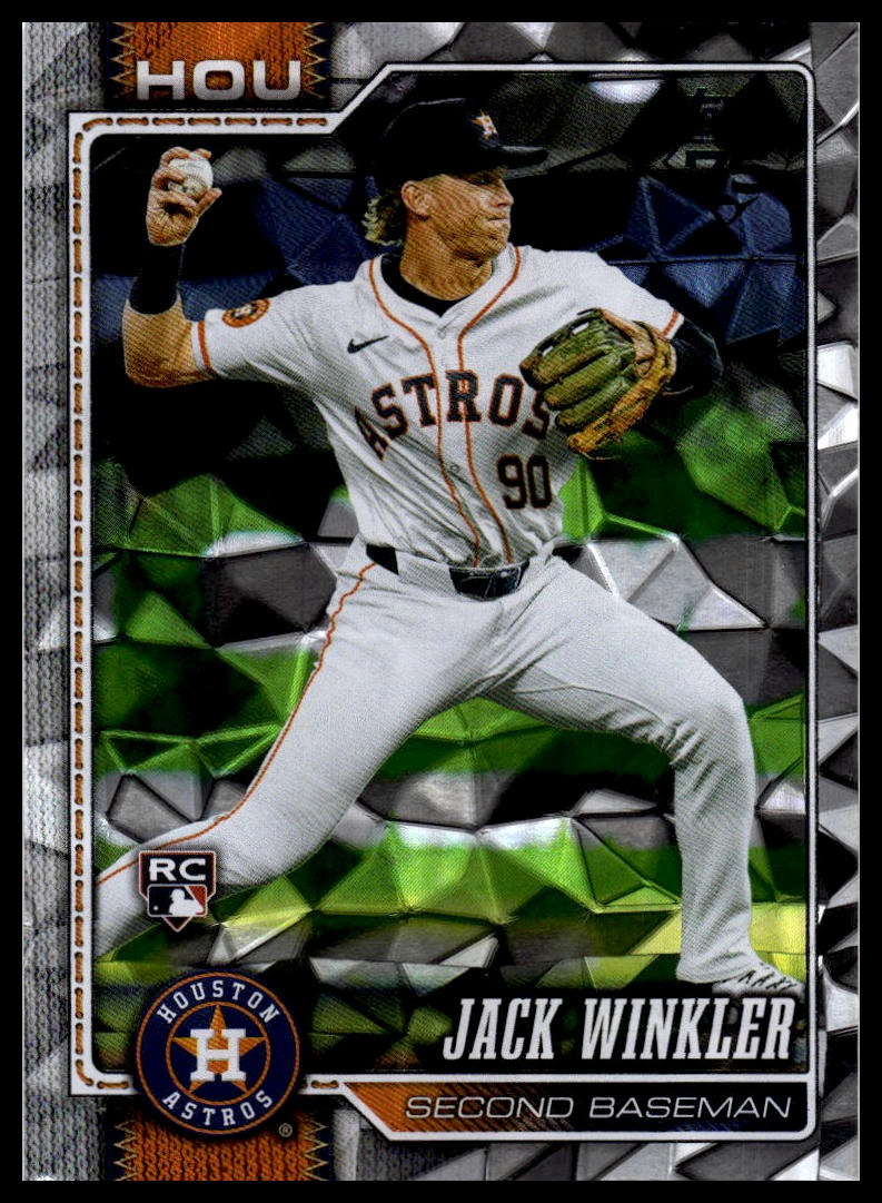 2026 Topps #598 Jack Winkler Diamante Foil