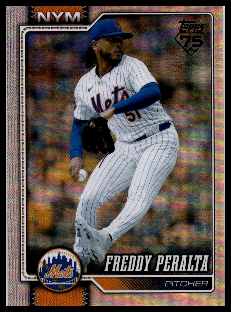 2026 Topps #657 Freddy Peralta Rainbow Foil