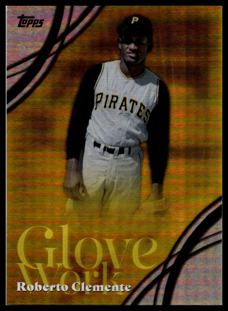 2026 Topps #GW-4 Roberto Clemente Glove Work