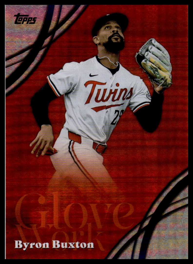 2026 Topps #GW-28 Byron Buxton Glove Work