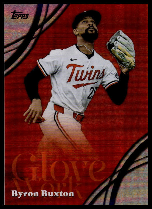 2026 Topps #GW-28 Byron Buxton Glove Work