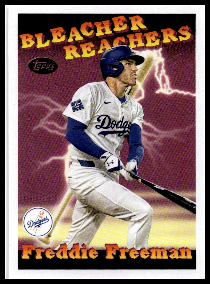 2025 Topps Update #BR-22 Freddie Freeman Bleacher Reachers