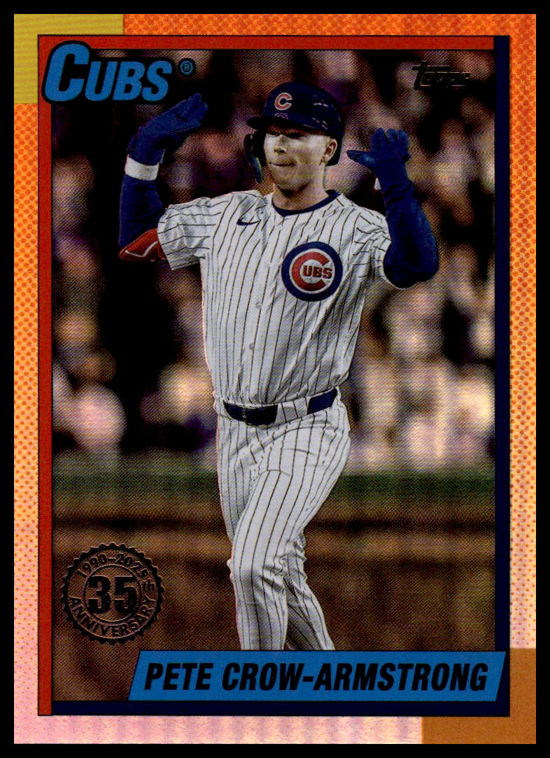 2025 Topps Update #U90-7 Pete Crow-Armstrong 1990