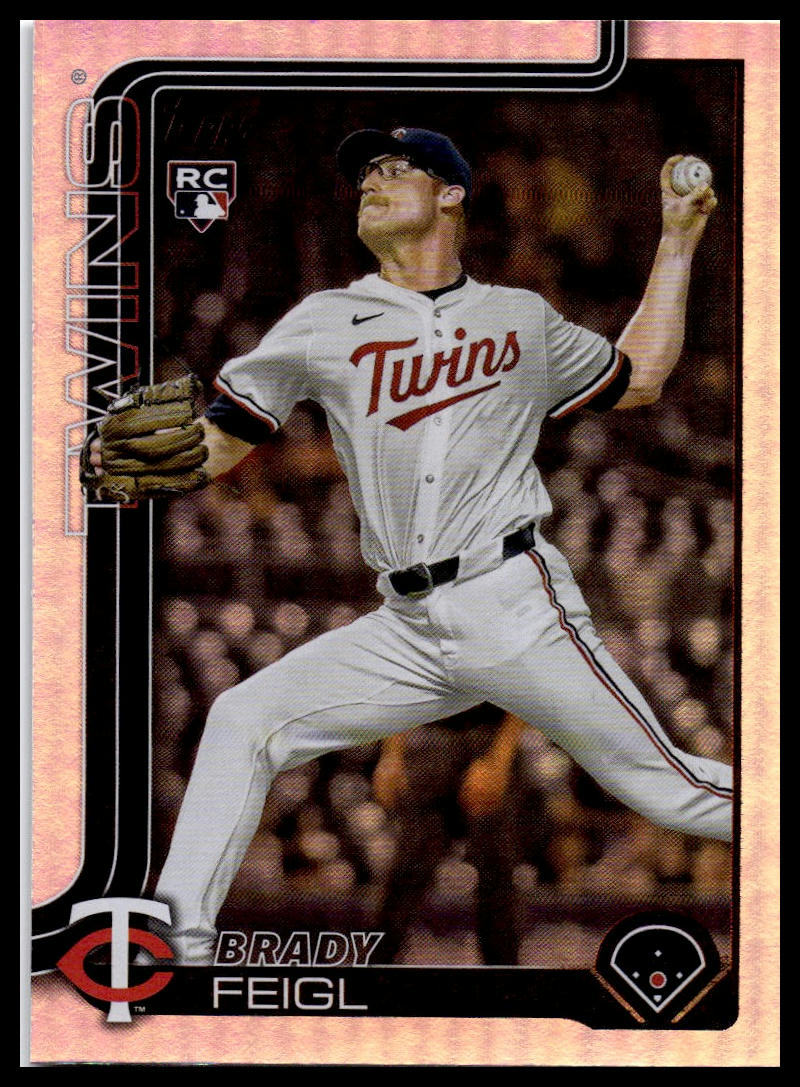 2025 Topps Update #US333 Brady Feigl Rainbow Foil