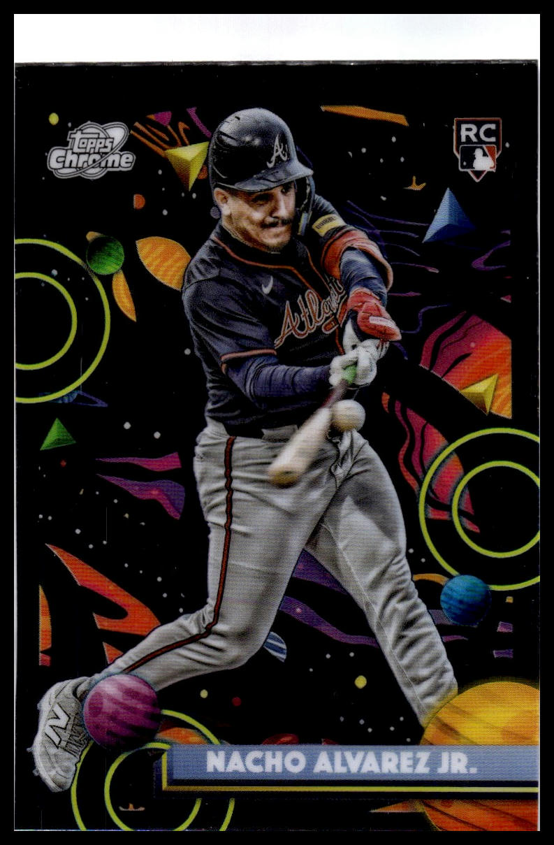 2025 Topps Chrome Cosmic #43 Nacho Alvarez Jr.