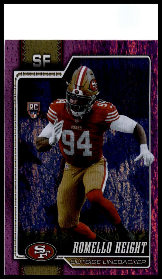 2026 Topps Flagship #358 Romello Height Pink Holo Foil