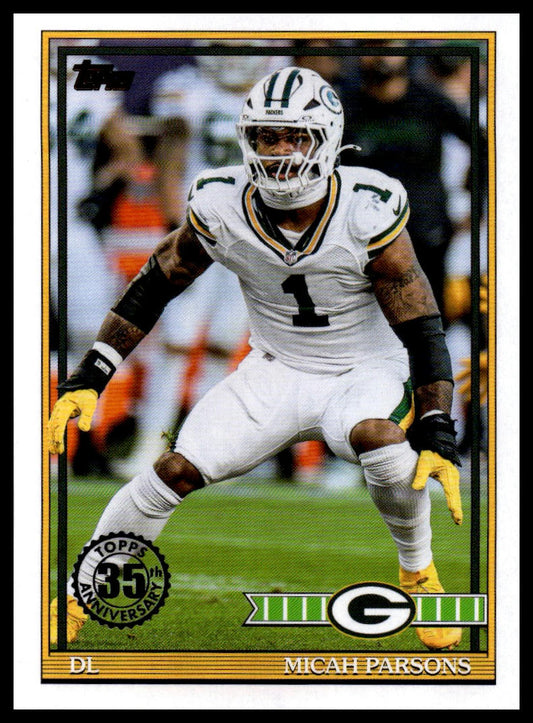 2026 Topps Flagship #91TF-40 Micah Parsons 1991 Topps Football