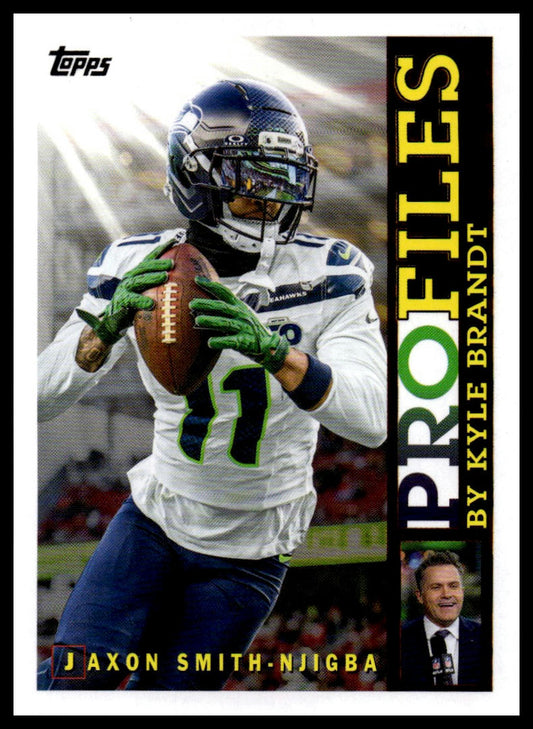 2026 Topps Flagship #TP-15 Jaxon Smith-Njigba Topps Profiles
