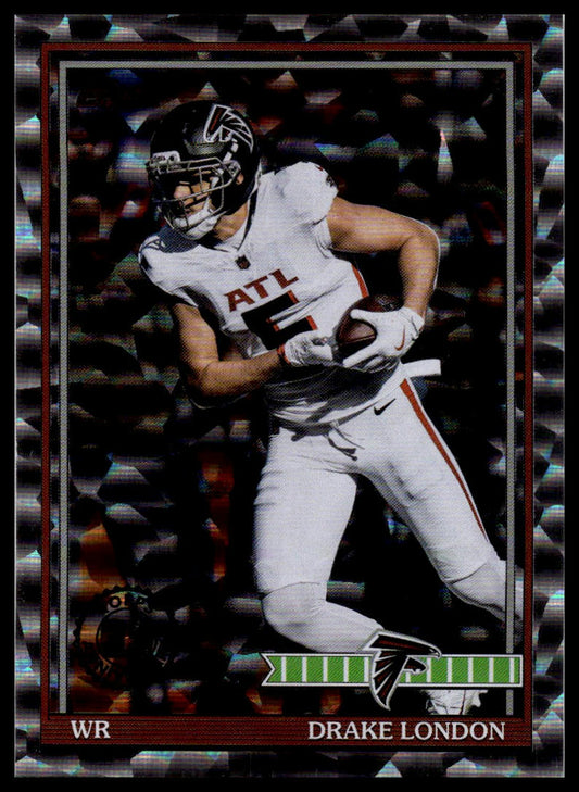 2026 Topps Flagship #91TF-5 Drake London 1991 Topps Football Crackle