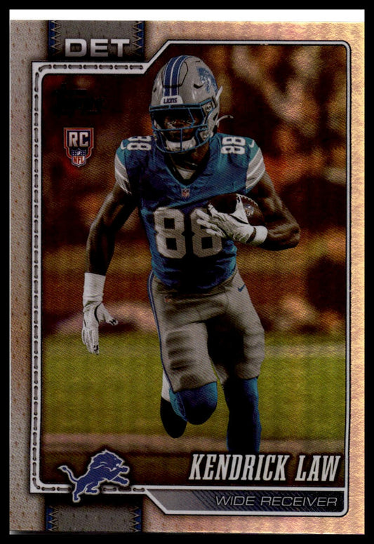 2026 Topps Flagship #374 Kendrick Law Rainbow Foil