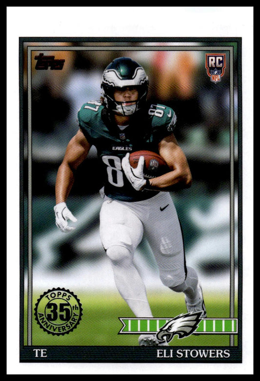 2026 Topps Flagship #91TR-39 Eli Stowers 1991 Topps Football Rookies