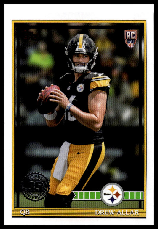 2026 Topps Flagship #91TR-4 Drew Allar 1991 Topps Football Rookies